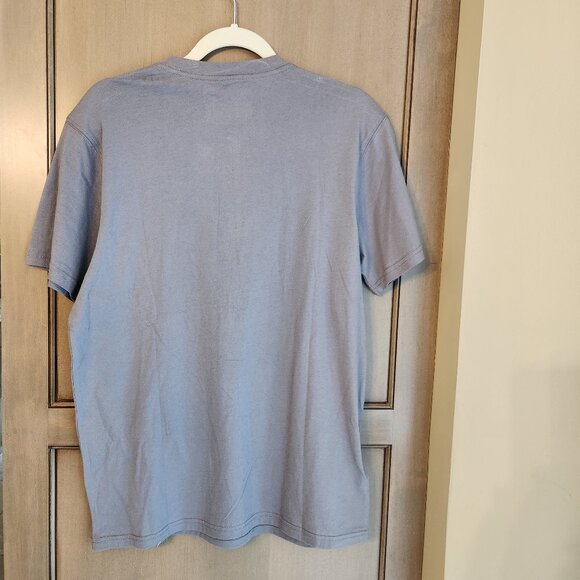 Eddie Bauer Gray‎ Short Sleeve Henley – Men's Small New - Picture 3 of 7